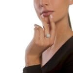 Anello Salvini Bagliori oro bianco e diamanti - immagine 2