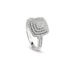 Anello Salvini Bagliori oro bianco e diamanti