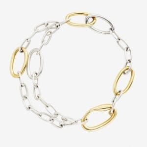 DoDo Bracciale Essentials Argento e Argento dorato