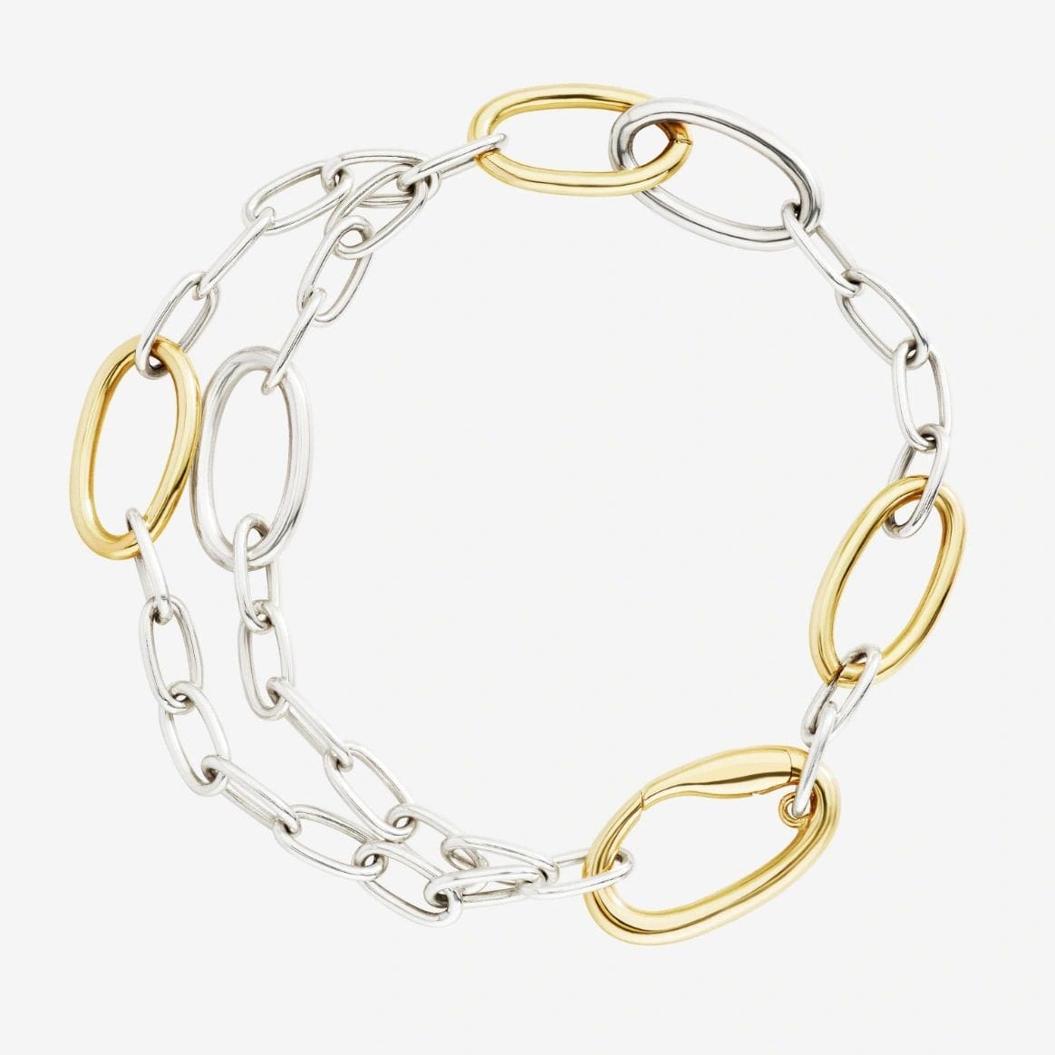 DoDo Bracciale Essentials Argento e Argento dorato - immagine 1