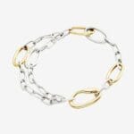 DoDo Bracciale Essentials Argento e Argento dorato - immagine 2