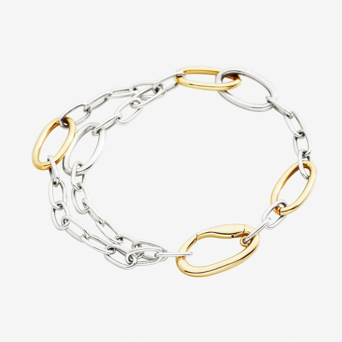 DoDo Bracciale Essentials Argento e Argento dorato - immagine 2