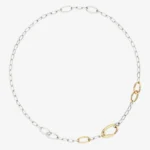 DoDo Collana Essentials Argento e Argento Dorato - immagine 2