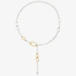 DoDo Collana Essentials Argento e Argento Dorato - immagine 3