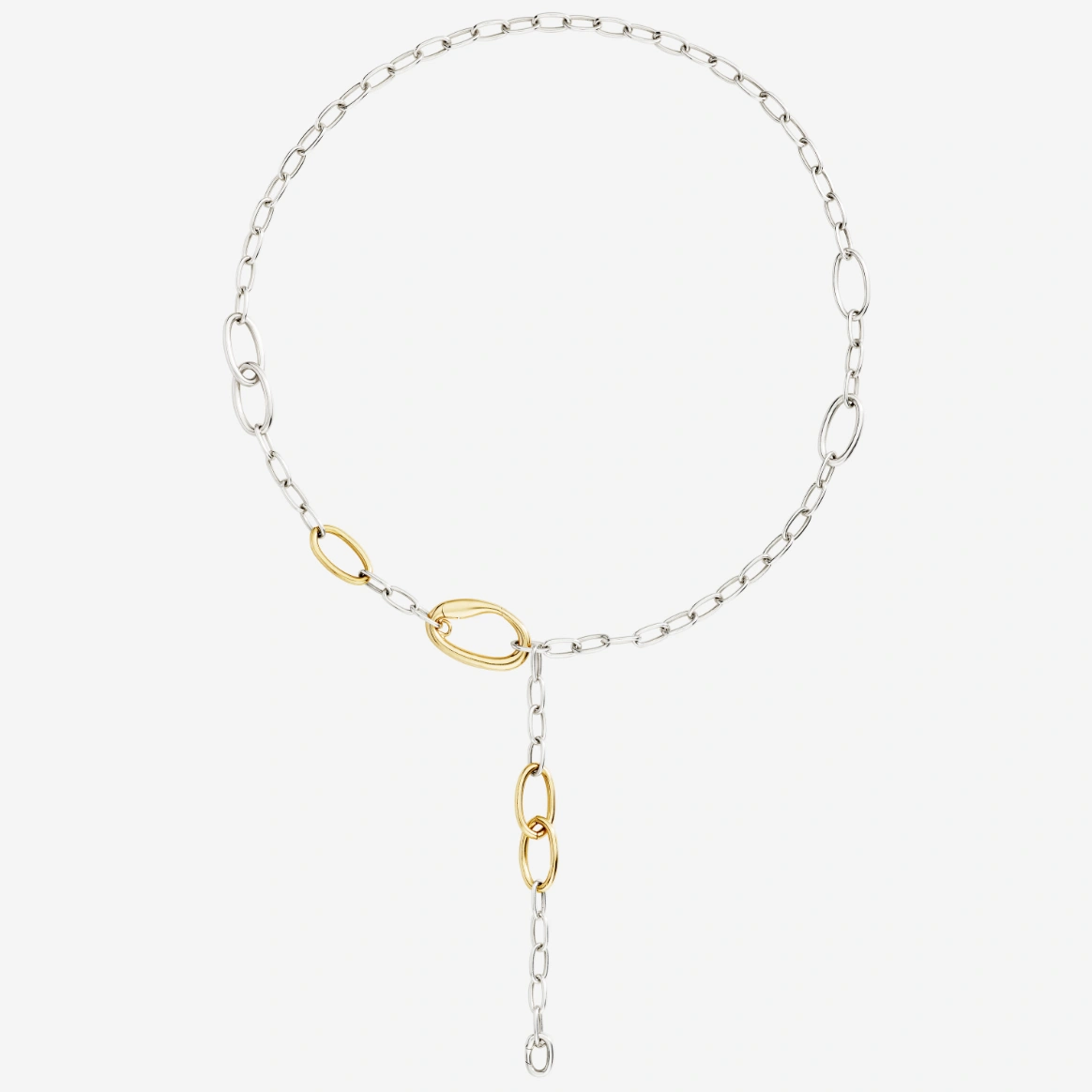 DoDo Collana Essentials Argento e Argento Dorato - immagine 3