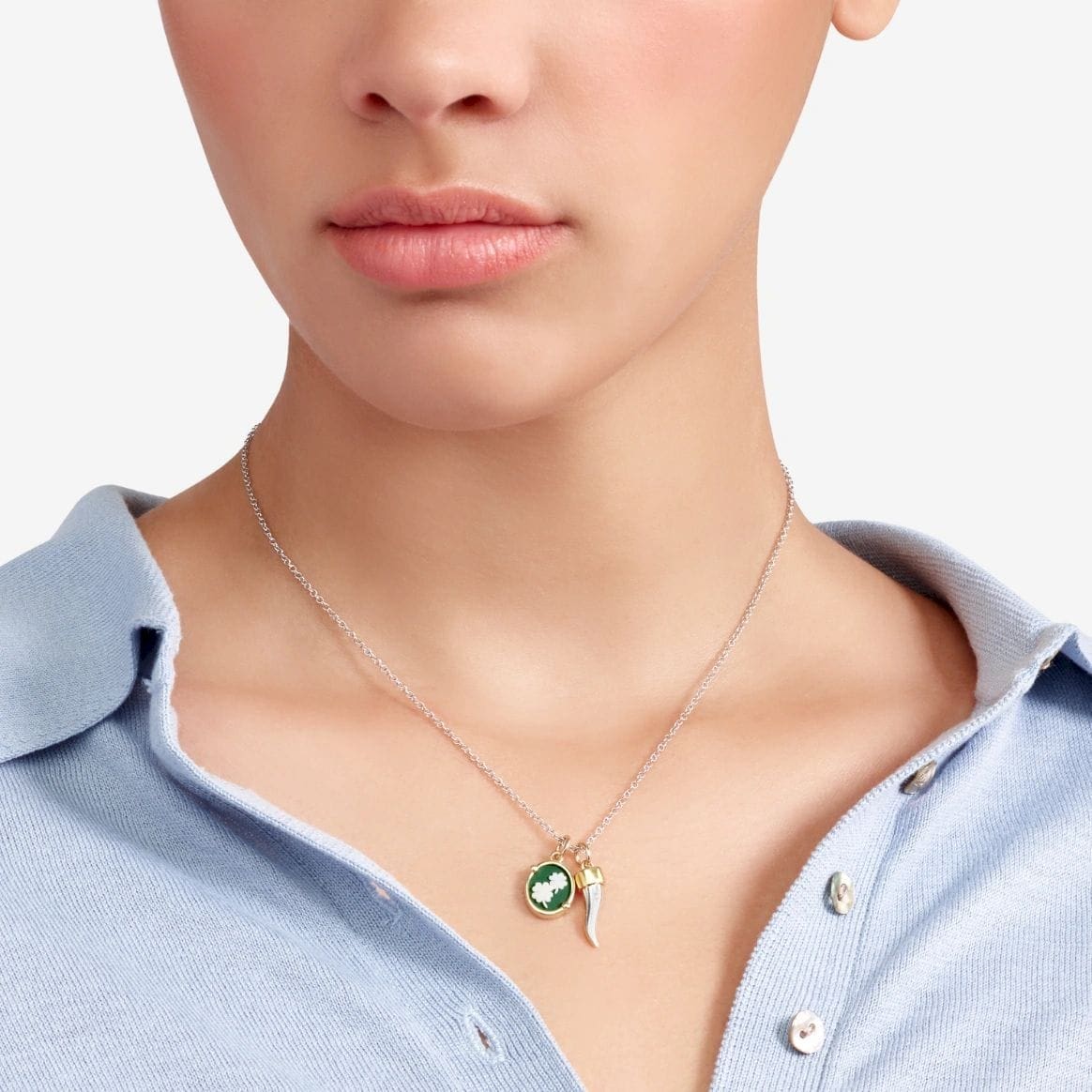 DoDo Ciondolo cammeo quadrifoglio - immagine 5