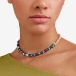 DoDo Bracciale Rondelle argento & plastica riciclata - immagine 4