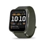 Garmin Orologio Venu® X1 Moss con fondello in titanio e cinturino in nylon ComfortFit moss