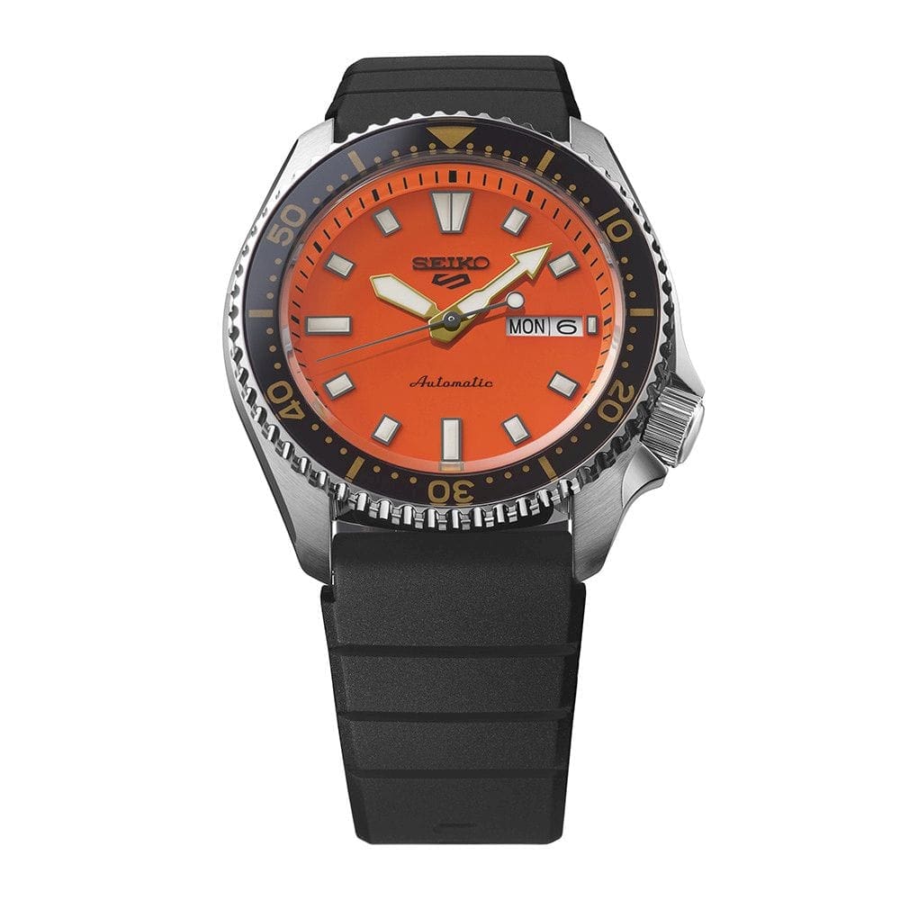 orologio-seiko-5-sports-automatico-quadrante-arancione-cinturino-silicone-data (1)_risultato Seiko Orologio 5 Sports - immagine 1