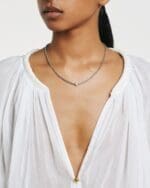 Fope Collana con pavé di diamanti. - immagine 2