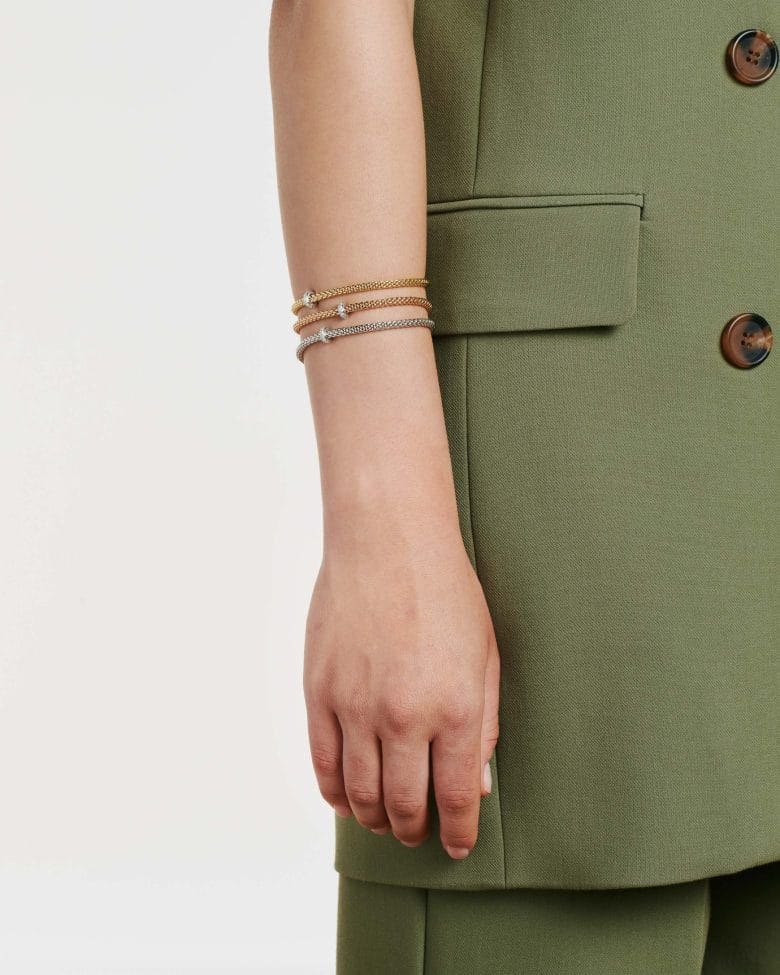 Fope Bracciale Flex'it con diamanti - immagine 4