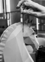 Lladró Figurina Scultura Cavallo Nero opaco - immagine 5