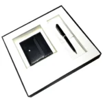 Montblanc set Penna a sfera e Portacarte di credito 6CC Meisterstuck nero - immagine 2