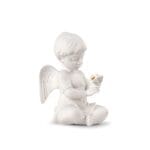 Lladró Scultura Angelo con fiore