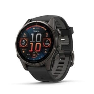 Garmin Orologio fēnix® 8 – 51 mm, MicroLED Sapphire, Titanio, Carbon Gray DLC
