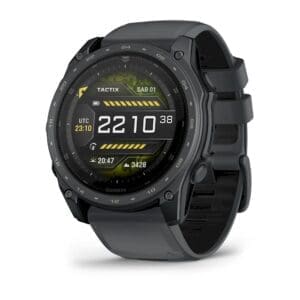Garmin Orologio tactix® 8 - 51 mm, AMOLED, rivestimento Cerakote® Include il calcolatore Applied Ballistics Ultralight™, più rivestimento Cerakote® Slate Gray