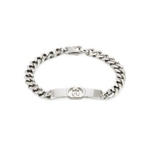 Gucci Bracciale a catena Gucci Interlocking