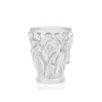Lalique Iconico vaso delle Baccanti cristallo trasparente