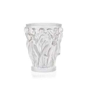 Lalique Iconico vaso delle Baccanti cristallo trasparente