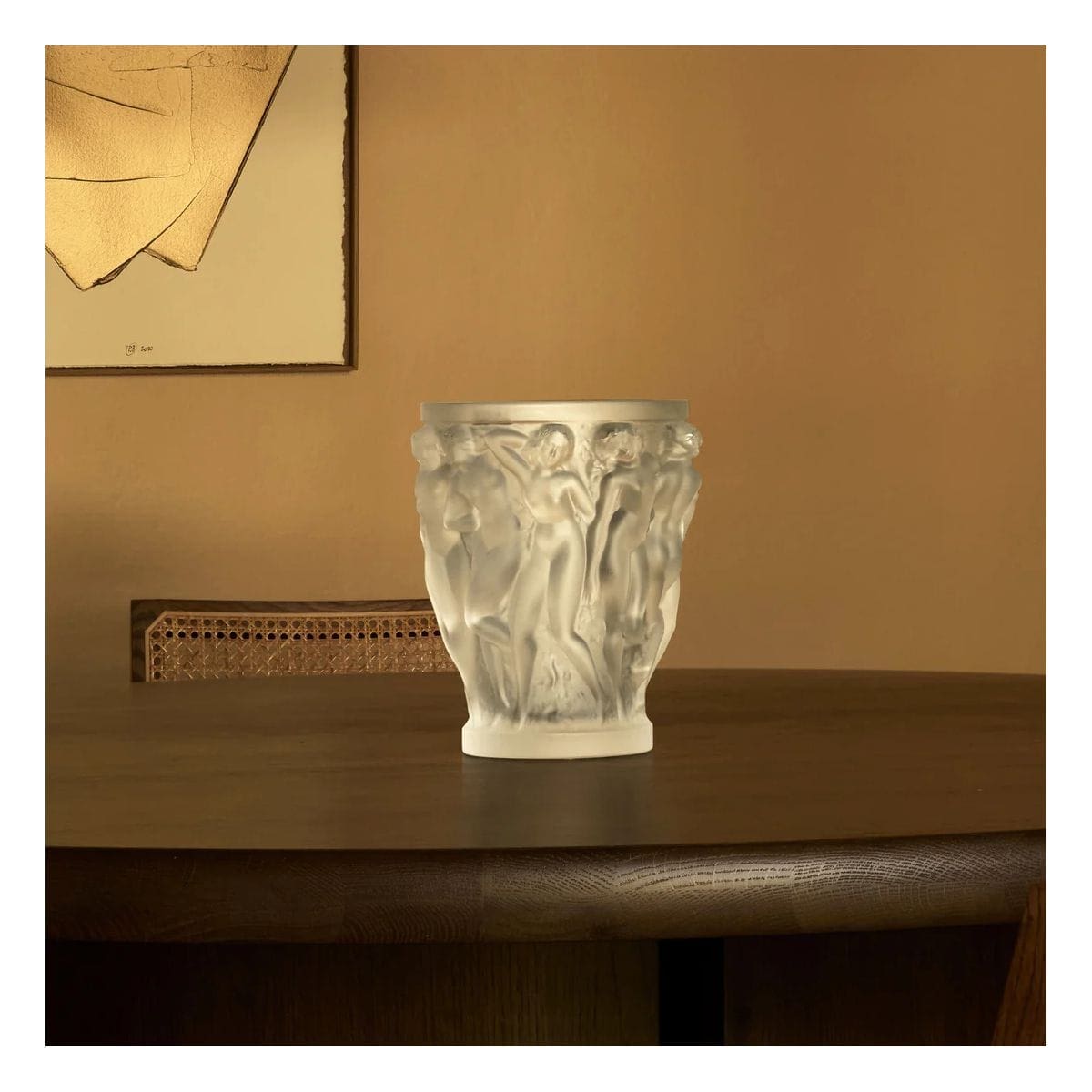 Lalique Iconico vaso delle Baccanti cristallo trasparente - immagine 5