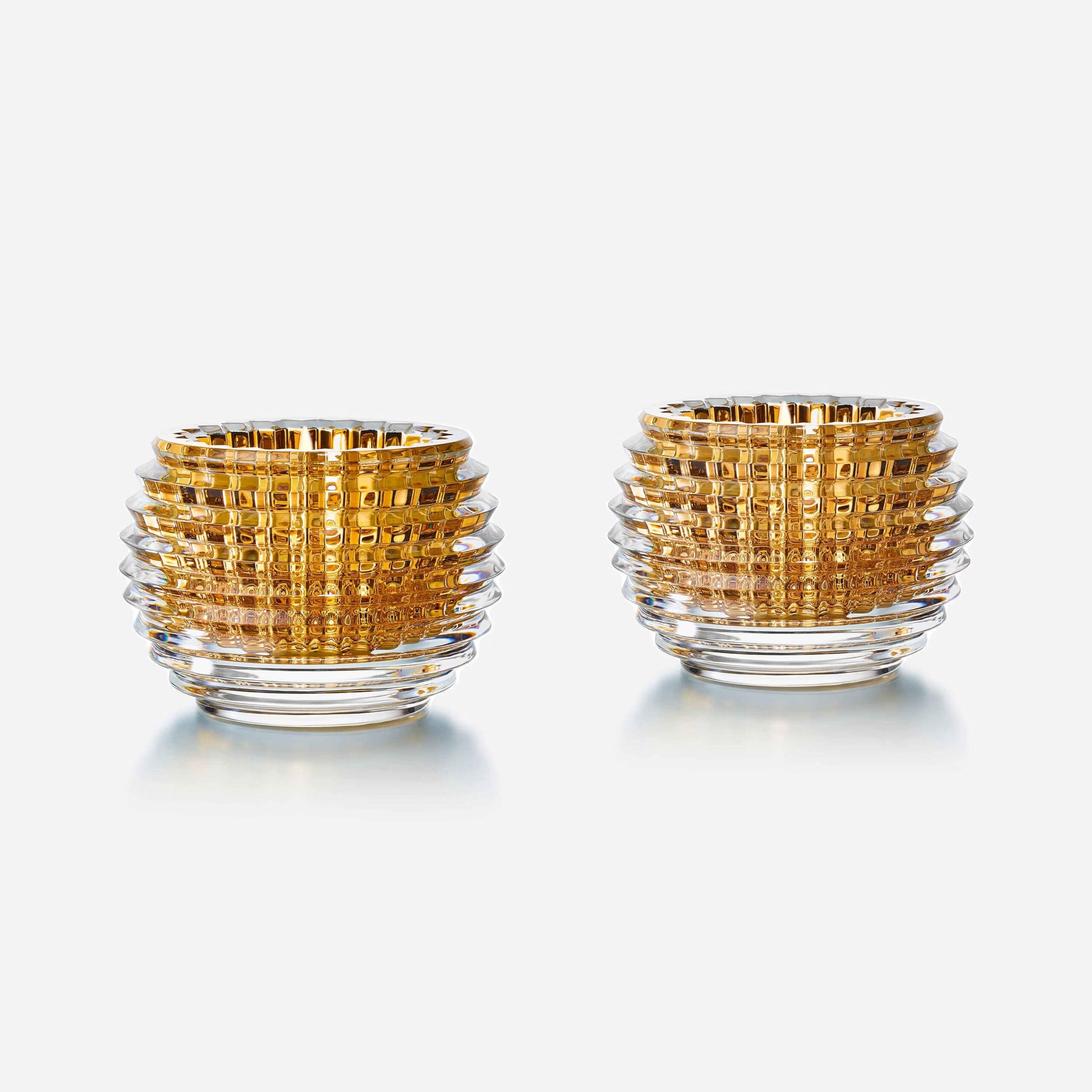 2811841_grey_001_risultato Baccarat Portacandela Eye oro - immagine 1
