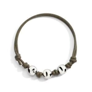 DoDo Bracciale Cordino e Pepite