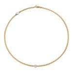 FOPE Collana con pavé di diamanti