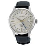 Seiko Orologio PRESAGE Cocktail Automatico GMT Silver Bullet