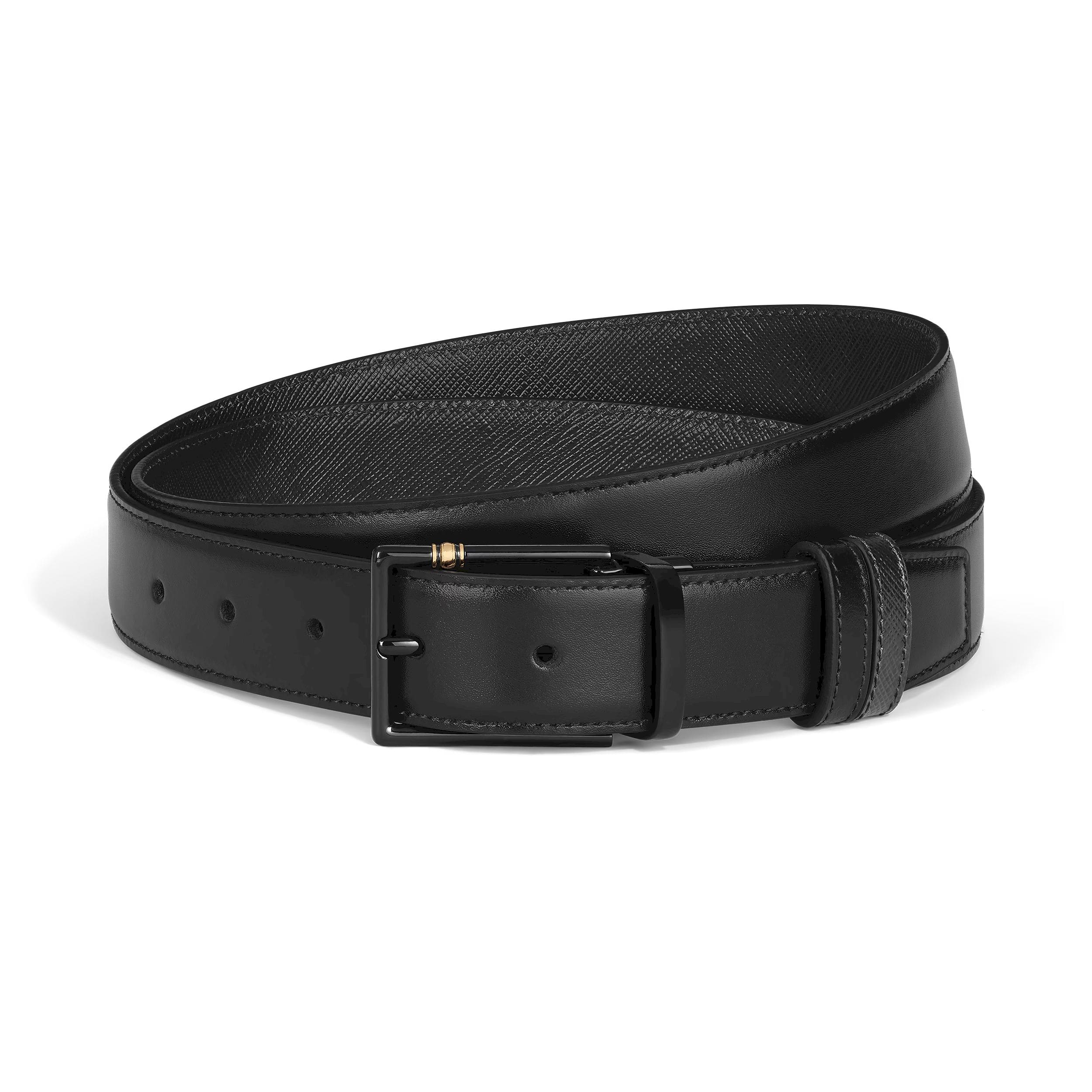 jSx5b_HySZem3QURkyERmg_7ea3cd7b_risultato Montblanc Cintura reversibile da 30 mm in pelle con fibbia Meisterstück rettangolare - immagine 1