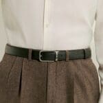 Montblanc Cintura reversibile 30 mm in Pelle Sartorial con Fibbia Rettangolare - immagine 4